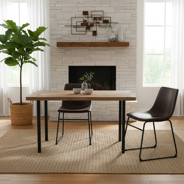 Tyrone 19'' H Faux Leather Upholstered Side Chair